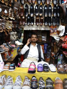 Shoe seller